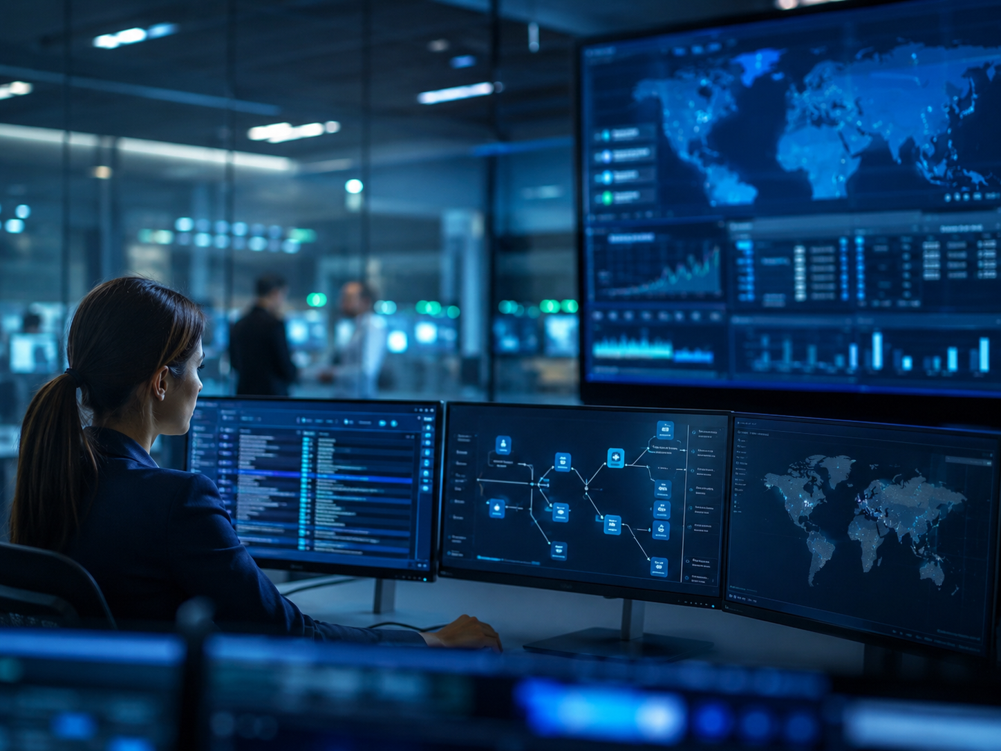 Operations-Dashboard und KPI-Steuerung in einem Leitstand